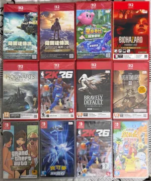 Nintendo switch 1 and 2 Games