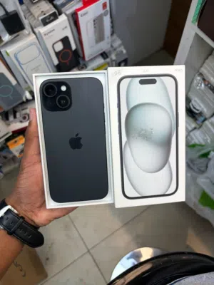 iPhone 15 black storage 128gb