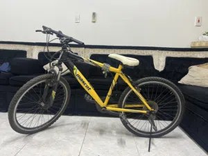 Mascot Mountain Bike with Gears – Yellow/Black