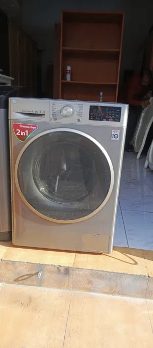 LG inverter washer and dryer 8.8 kg wash and 5 kg spin capacity