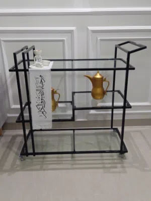 ترولي طاولة الضيافة