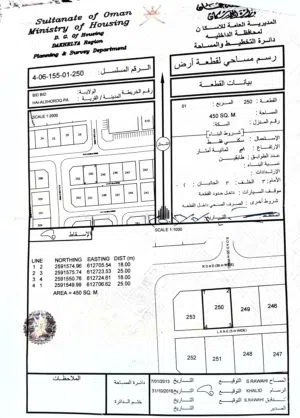Residential Land for Sale in Al Dakhiliya Bidbid
