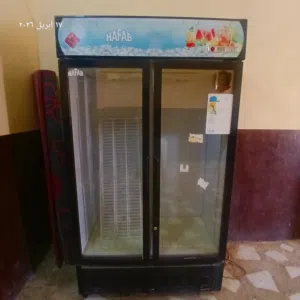 ثلاجه عرض بابين ماركة هافاب  30 قدم مستعملة