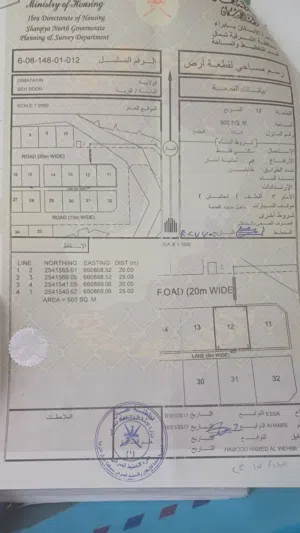 للبيع ارض مستوية في سيح سوار