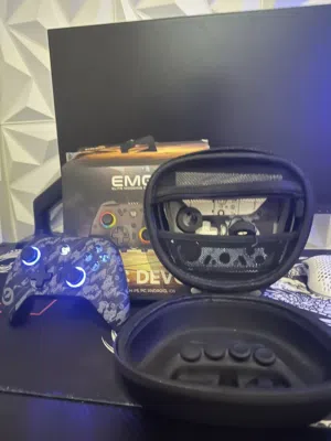 يد تحكم emg مستخدم استخدام بسيط مع كل الاكسسوارات فقط للبدل مع قير ps5 ملاحظه القير يشتغل على كل شي