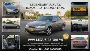 Used 1999 Lexus ES 300 Sedan in Nardo Grey with Original Paint and Advanced Features