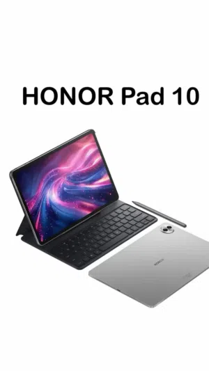Honor Pad 10 مع الكيبورد الأصلي و كفر لون أسود