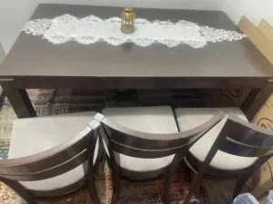 سفرة للبيع مع 6 كراسي