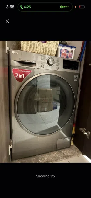 LG Washing+drying Machine
