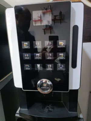 ماكينة نسكافيه حديثة ديجيتال لوحة مضيئة