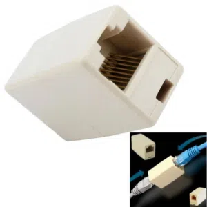 RJ45 Coupler @ لتوصيل سلكين انترنت