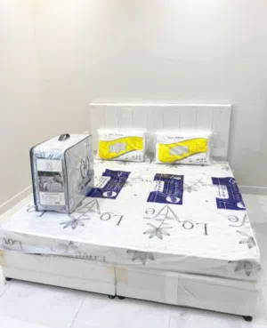 New Bedroom Furniture Set  Wardrobe, Bed, Mattress & Dressing Table  Delivery Available  Jeddah
