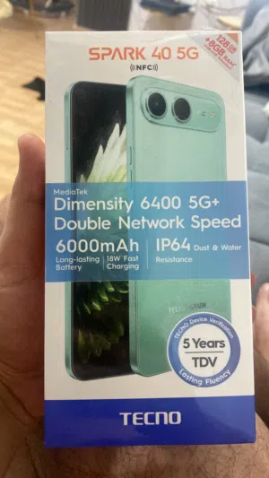 جهاز تيكنو سبارك 40 5G الجديد