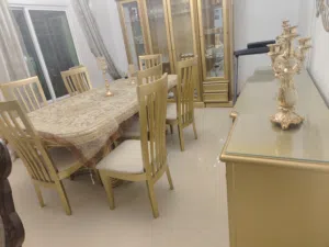 غرفه سفره خشب صولد ما شاء الله