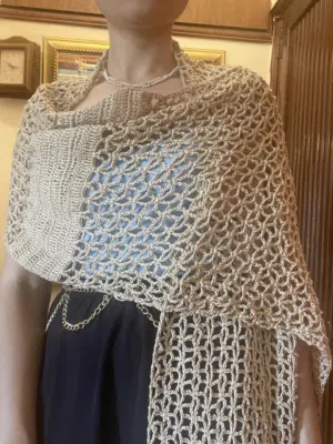 Handmade Crochet Shawl