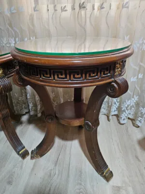 طاولات خشب زان حفر