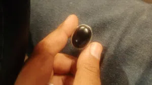 خاتم فضه عقيق قديم جدا مختوم 4 اختام