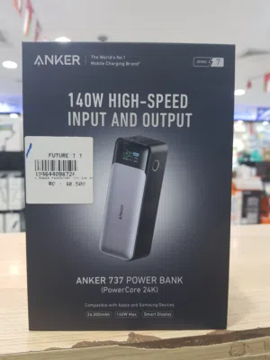 Anker 737 power bank 24k 140W high-speed input and output