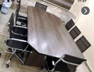 طاولة اجتماعات قياس مترين بمتر من المصنع مباشرة عدة الوان وموديلات اقل سعر  والتوصيل مجاني