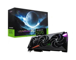 كرت الشاشة MSI GeForce RTX 5070 12G VANGUARD SOC