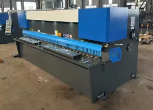 مقص صاج هيدروليك 4مم طول 2.5 متر اتوماتيك cnc
