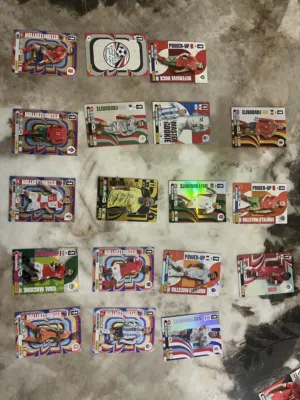 Panini trading cards ( Vini golden baller)