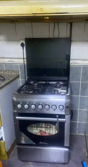 Ikon 4 burner Gas Cooker with oven بوتوجاز / gas and electric وفرن