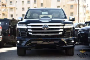 تويوتا لاندكروز VXR توين تيربو 2026 لون اسود ملوكي كفالة الوكيل