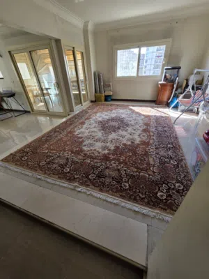 سجادة صوف طبيعي 100٪ 3*4 متر (12 متر مربع)