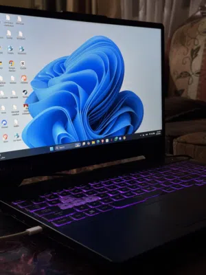 Laptop asus tuff gaming f15  لاب توب قيمنق ايسوس معالج انتل الجيل الحادي عشر للبيع  rtx 2050