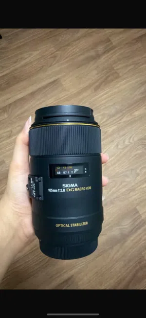 عدسة سيقما Sigma استخدام شخصي نظيف
