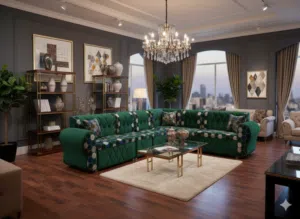 ركنة دريم مودرن المتميزة بتصميمها العصري الذي يجمع بين الراحة التامة والشكل الفخم، وبسعر منافس جداً