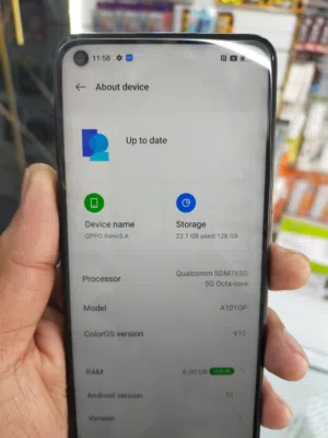 Oppo Reno5 A 5G (6+5GB RAM / 128GB) Scratchless VIP Look  Original Device
