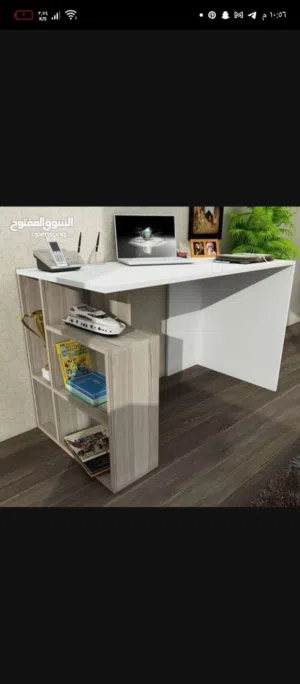 مكتب دراسي طاولة كمبيوتر شامل التوصيل