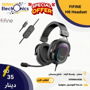 Fifine H6 Headset سماعات رأس مع مايك