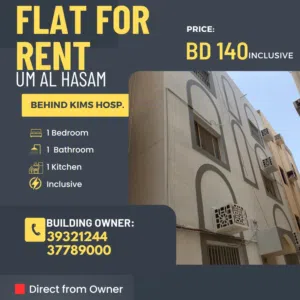 Flat for rent in Um al hassam