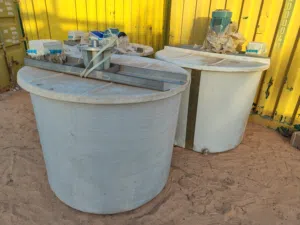 خزانات فايبر خلط مواد