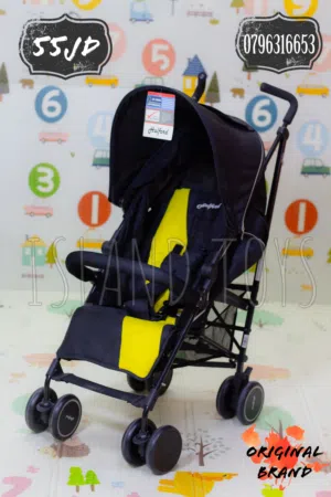 عرباية Halford الأصلية متوفرة الآن!  راحة، أمان، وأناقة لطفلك! عرباية شارع خفيفة وسهلة الطي، مثالية