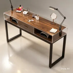 طاولة متعددة الطبقات بتصميم كلاسيكي فاخر