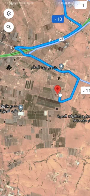 للبيع ارض 4 دونم في ذهيبه الغربيه خلف المهندسين