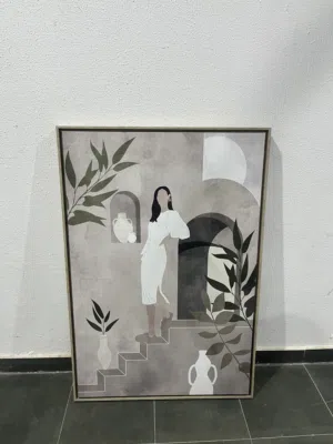 Large Modern Wall Art – Minimal Neutral Design