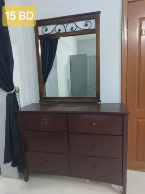 Dark brown dressing table