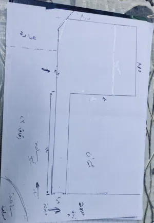 دار قديم للبيع المساحة 126 متر الكراده داخل شارع اسواق الجياشي