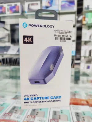 Brand New Powerology Capture Card in Oman  Ultra-HD  2 Year Warranty