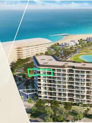 luxury 1+1flat in golf link with sea view