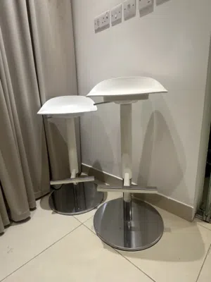 White high stool