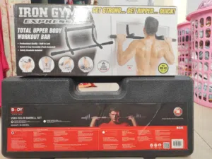 Gym Set – Body Sculpture Weights & Iron Man Pull-Up Bar
