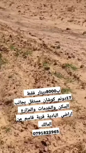 Farm Land for Sale in Mafraq Al-Badiah Ash-Shamaliyah