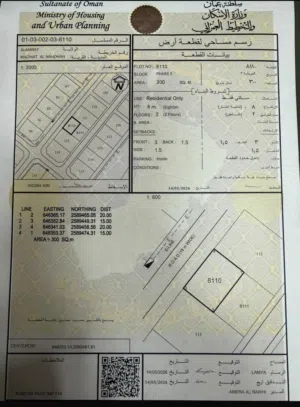 Residential Land for Sale in Muscat Amerat