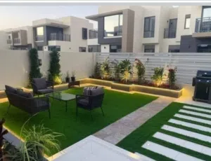 Artificial grass (Fake grass) and Nature grass